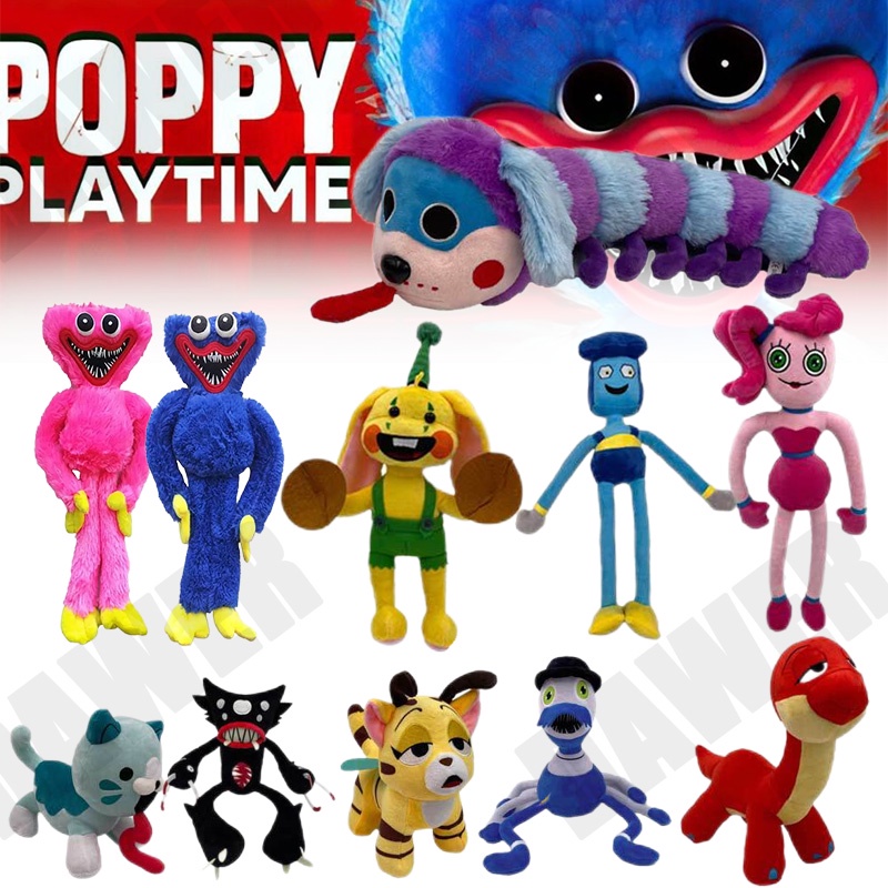 Bunzo Bunny,Huggy and Wuggy Plush,Poppy and Playtime Plush,Bonzo Bunny  Plush in Horror Game,Bunzo Poppy and Playtime Plushies,Mommy Daddy Long  Legs