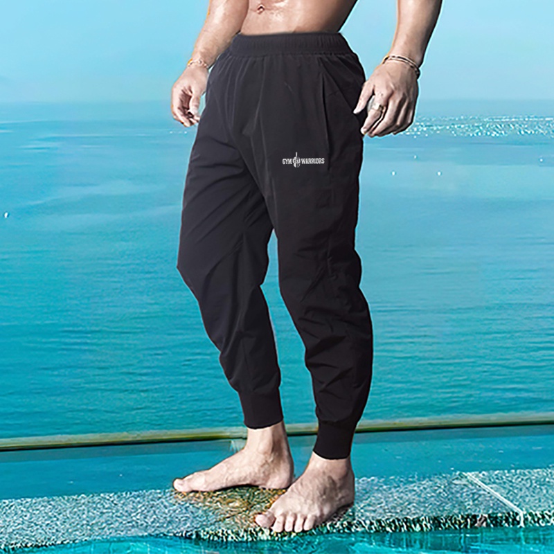 Nueva marca Joggers pantalones de los hombres gimnasio pantalones de buzo  Streetwear Fitness hombres pista pantalones flacos pantalones culturismo entrenamiento  pantalones de sudor, pantalon gym hombre 