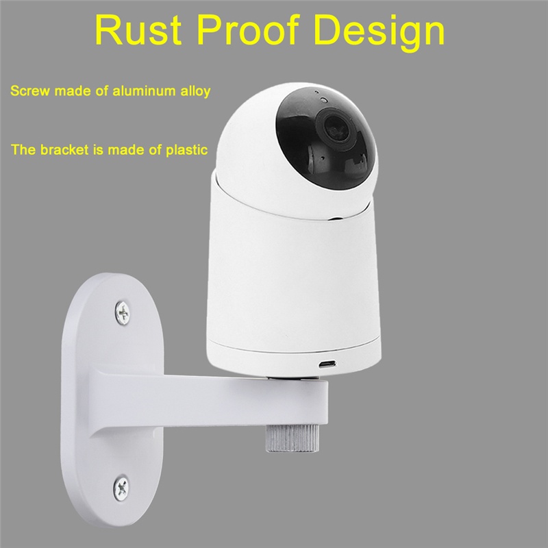 Lot 2 Supports Muraux Caméra Reolink E1 / E1 Pro - Blanc Réglable