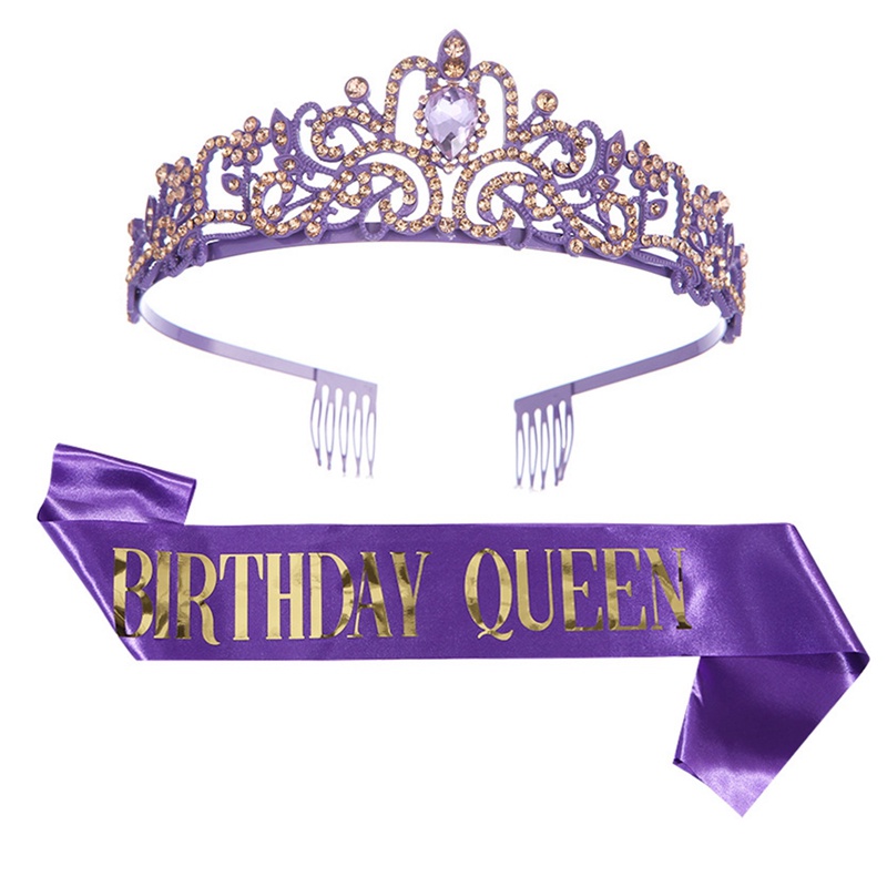 Décoration Anniversaire Violette Et Or Papillons - Lot De 44 Pièces