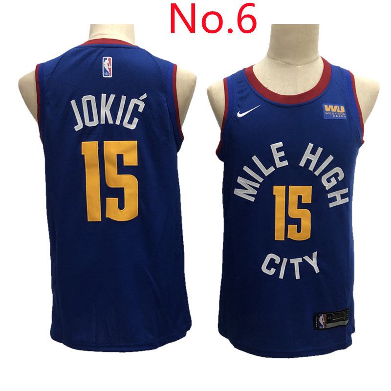 Nikola Jokic Denver Nuggets Fanatics Branded Fast Break Replica Player  Jersey - Statement Edition - Navy