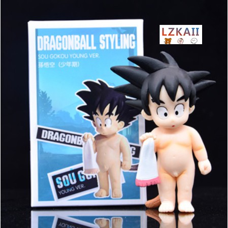 Venda 6pcs/set 11 cm q a versão de dragon ball, filho de goku