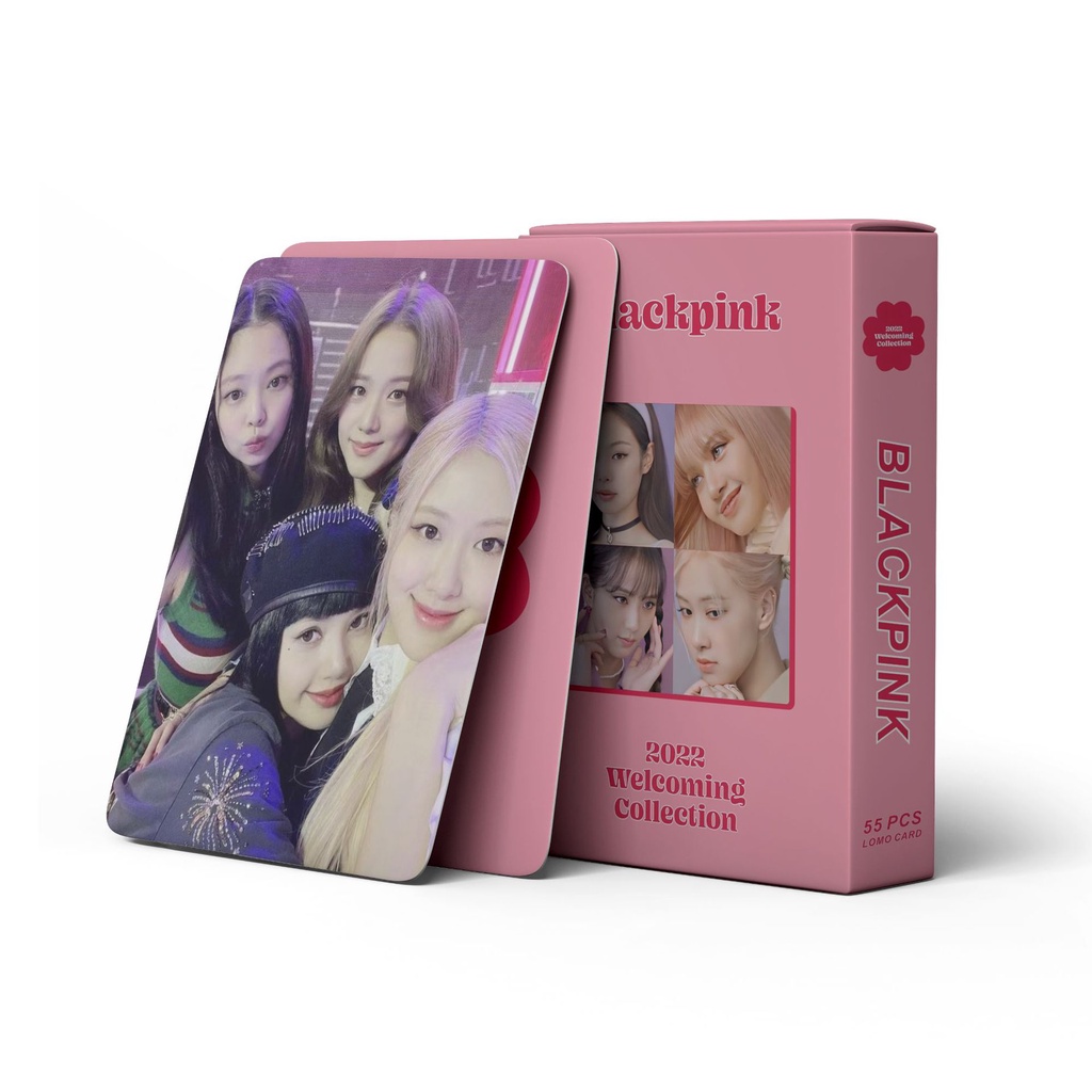 54 Unids/Caja BLACKPINK Photocards 2022 Weleoming Colleelion Álbum