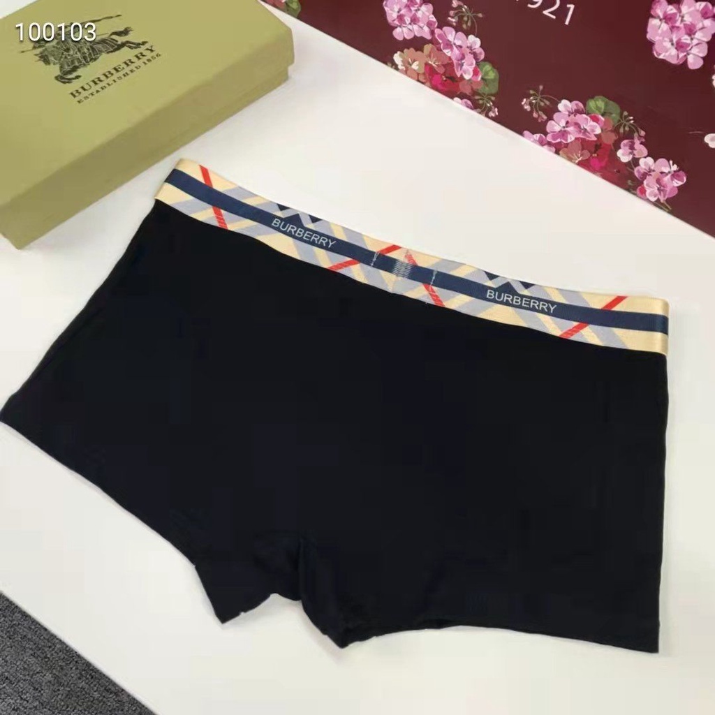 Listo Stock Burberry Casual Trend Los Nuevos Boxers Trunks Ropa Interior Shopee Chile