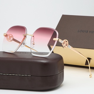 Louis Vuitton LV Lentes De Sol Para Hombre Marca De Lujo , Estilo Clásico  retro Gradiente Lente
