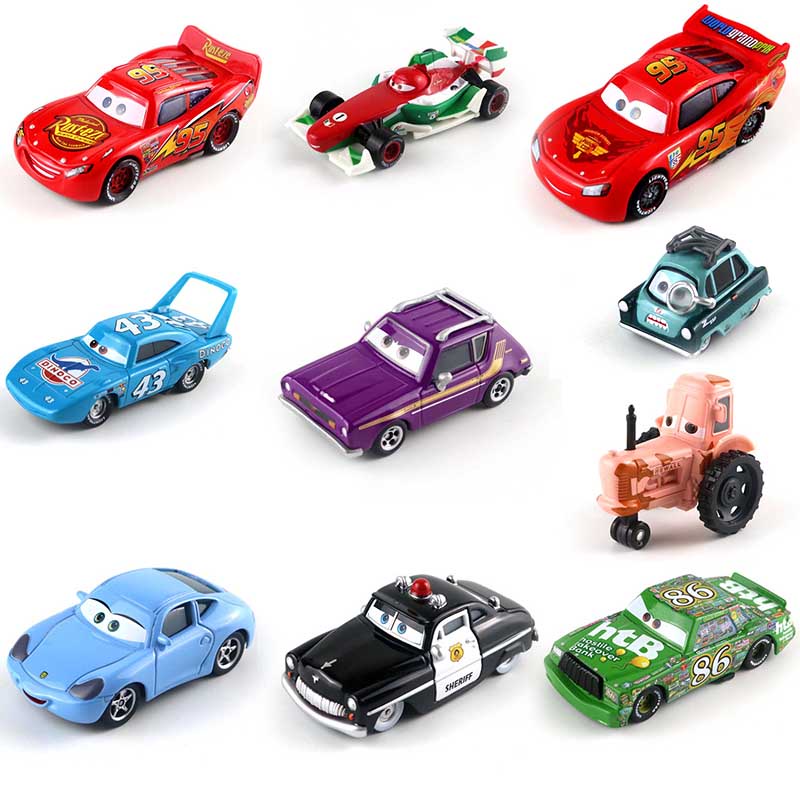 Mattel Rayo McQueen Pixar Cars Disney Todas Las Series Modelo De Coche Shopee Chile