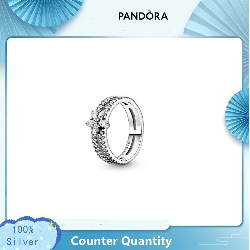 Anillo copo de online nieve pandora