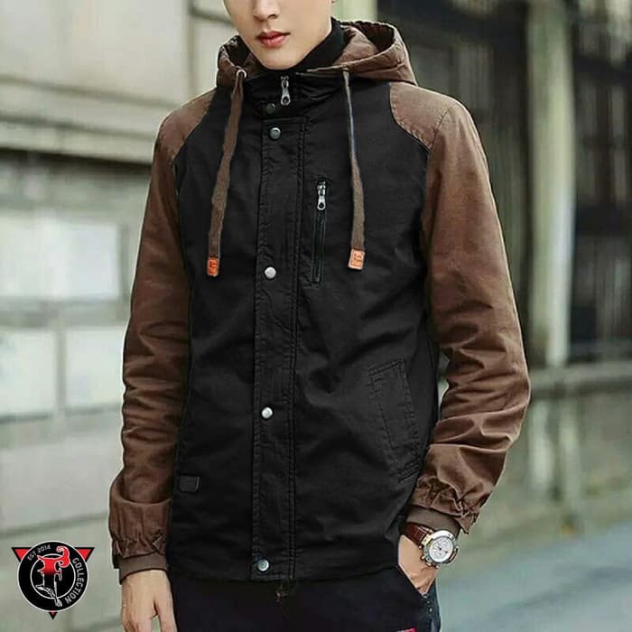 Chaqueta coreana para Parka para hombre Shopee Chile