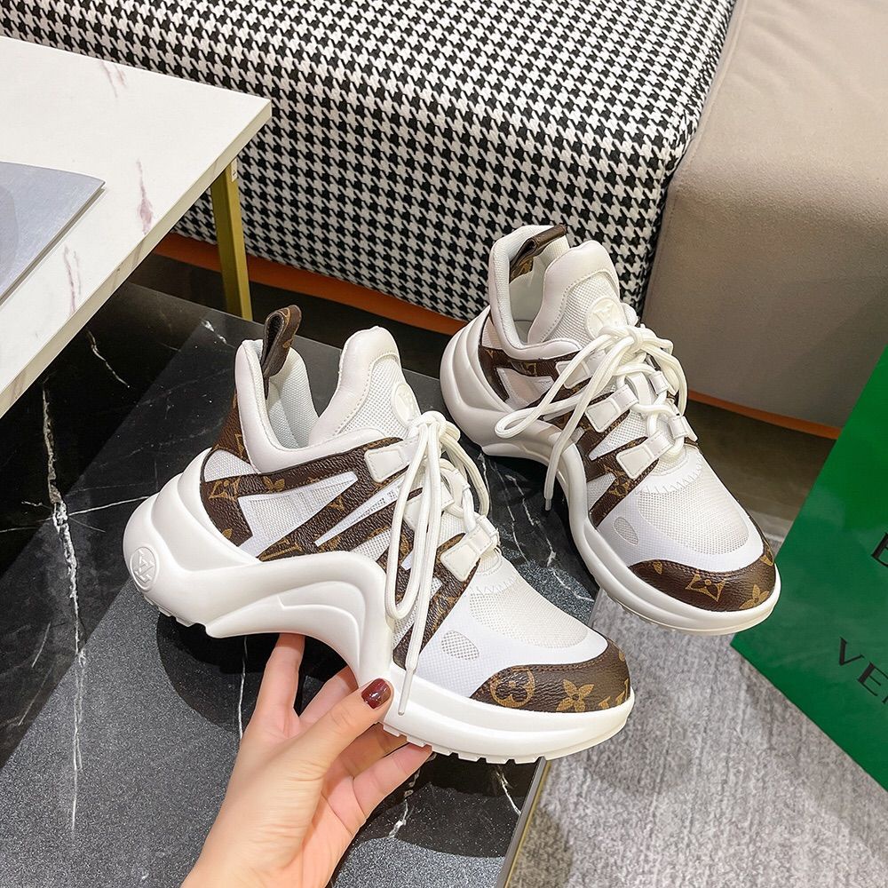 LOUIS VUITTON , Zapatos Deportivos De Alta Calidad Para Mujer , Tenis