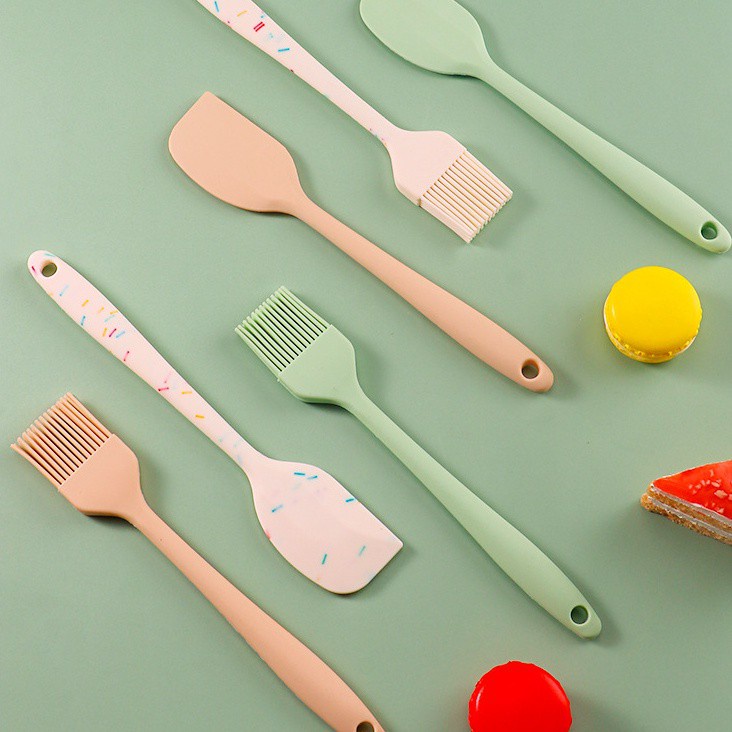 GUBBRÖRA Rubber spatula, green/white - IKEA