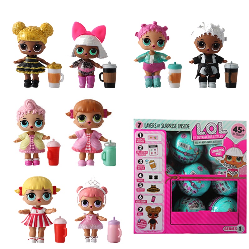 L.o.l.sorpresa Munecas lol Juguetes Sorpresa Poupee original Generacion De DIY Caja Ciega Manual Para Ninos Regalo De Cumpleanos Enviado Aleatorio