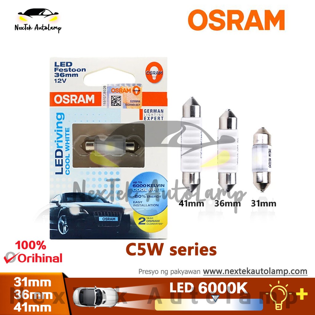 BOMBILLAS LED OSRAM 12V C5W