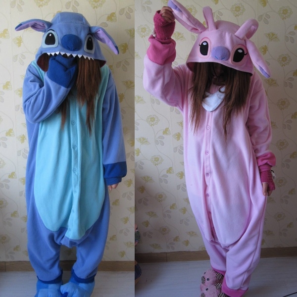 Mono de pijama de forro polar de Lilo & Stitch