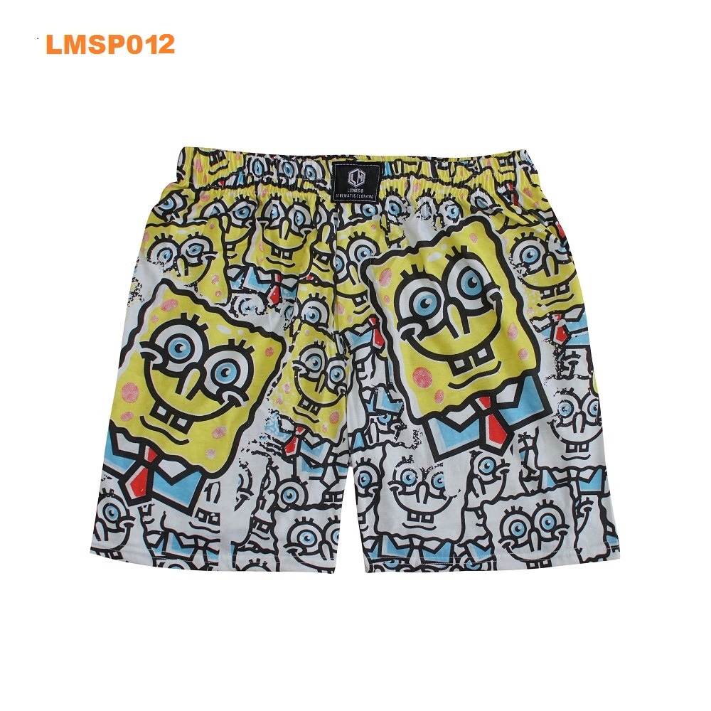 Bob esponja Boxer ropa interior para hombres y mujeres polera de