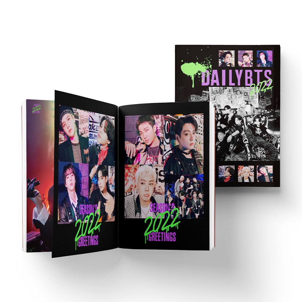 KPOP BTS 2022 SEASON'S GREETINGS Mini Photobook Photo Album Poster