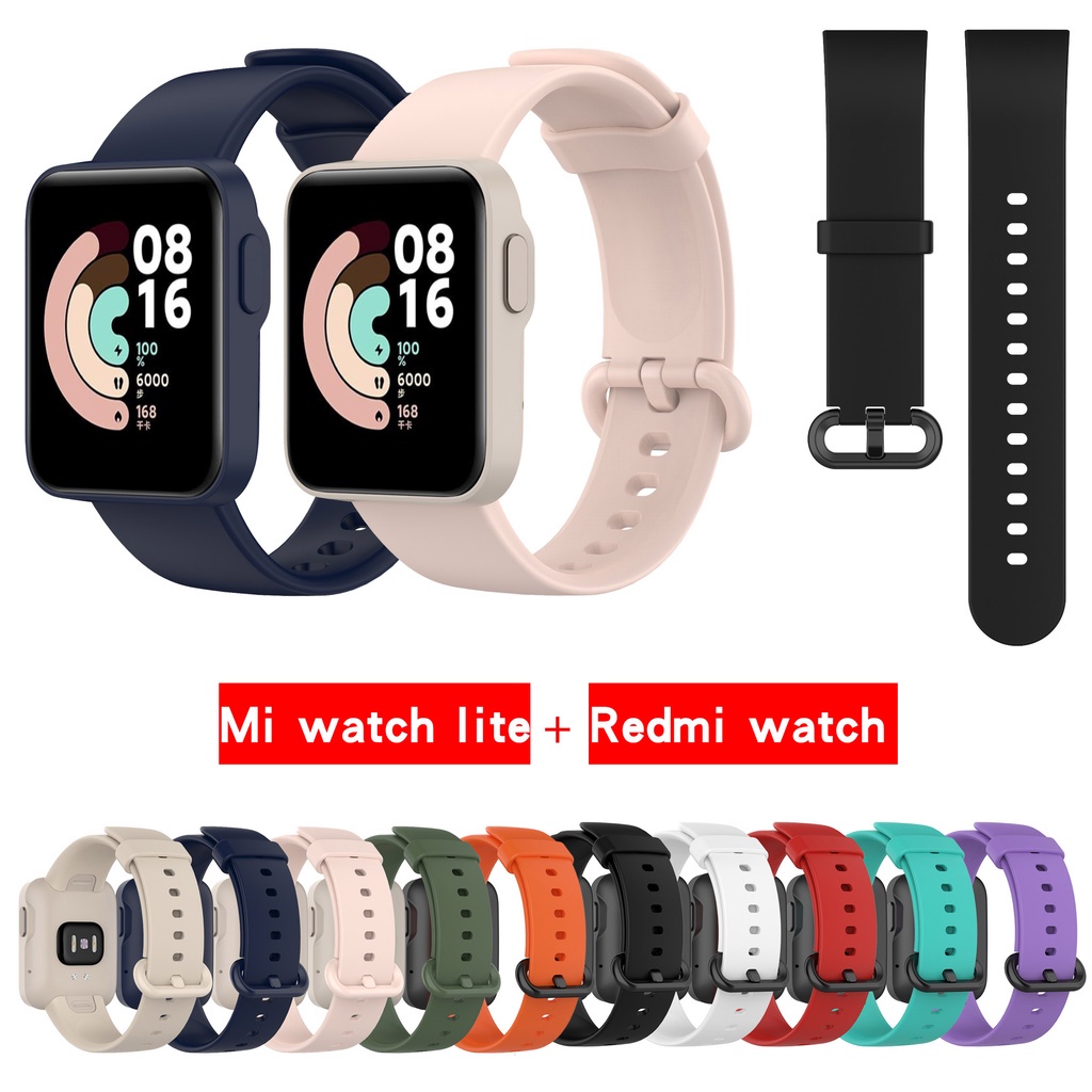 Correa de silicona para Xiaomi Mi Watch Lite Smart Watch reemplazo pulsera  deportiva pulsera para Redmi correa de reloj