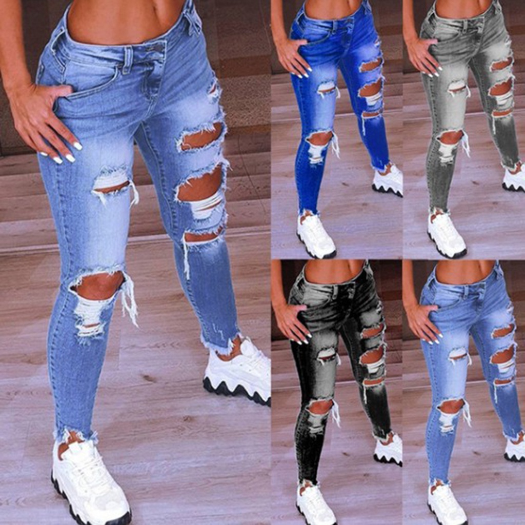 ganale moda mujeres jeans cintura baja cadera levantamiento