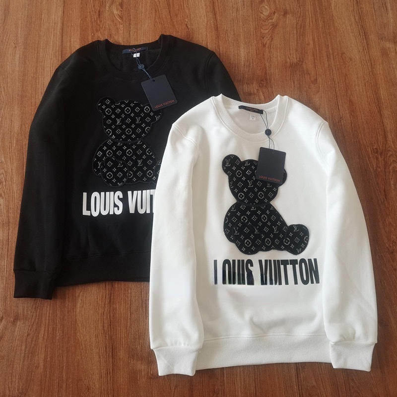 Stock Listo ! Louis Vuitton Sudadera Con Capucha Para Hombre De Moda Suelta