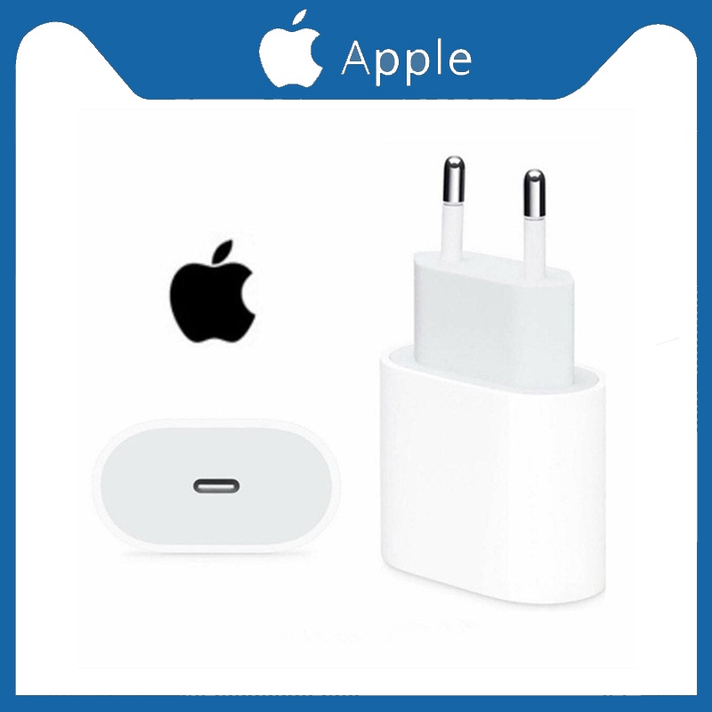 Cargador Apple 18w Tipo C Para iPhone iPad Carga Rápida