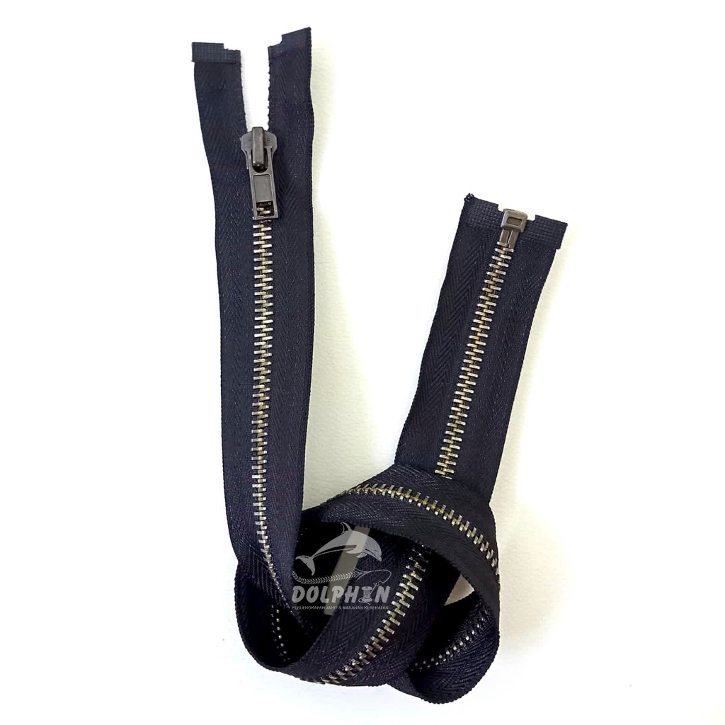 Cremalleras YKK No.5 con extremo abierto de metal, 70cm.