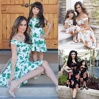 ropa madre e hija vestidos madre e hija verano ropa familia Vestidos de la  Hija de