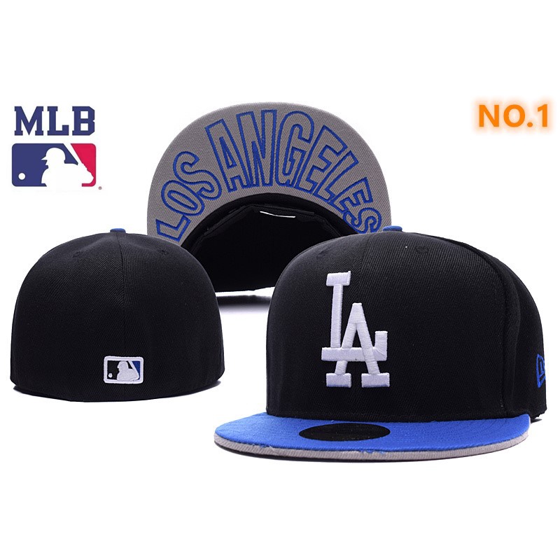 M.L.B Dodgers LA 6 Estilo Gorra De Béisbol Totalmente Cerrada Plana Para  Hombres Y Mujeres Casual Deportes Al Aire Libre