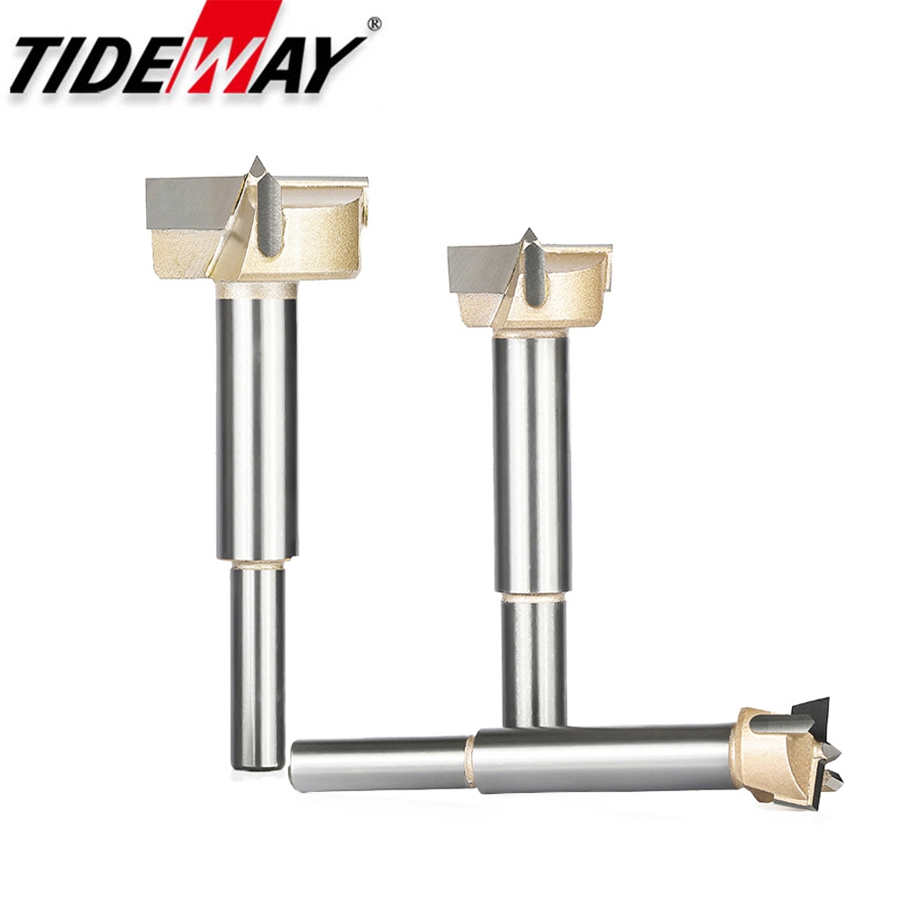 Punta Forstner 23mm In Carburo Di Tungsteno - Per Fori Precisi In Legno E Mobili - Uso Con Trapano A Banco