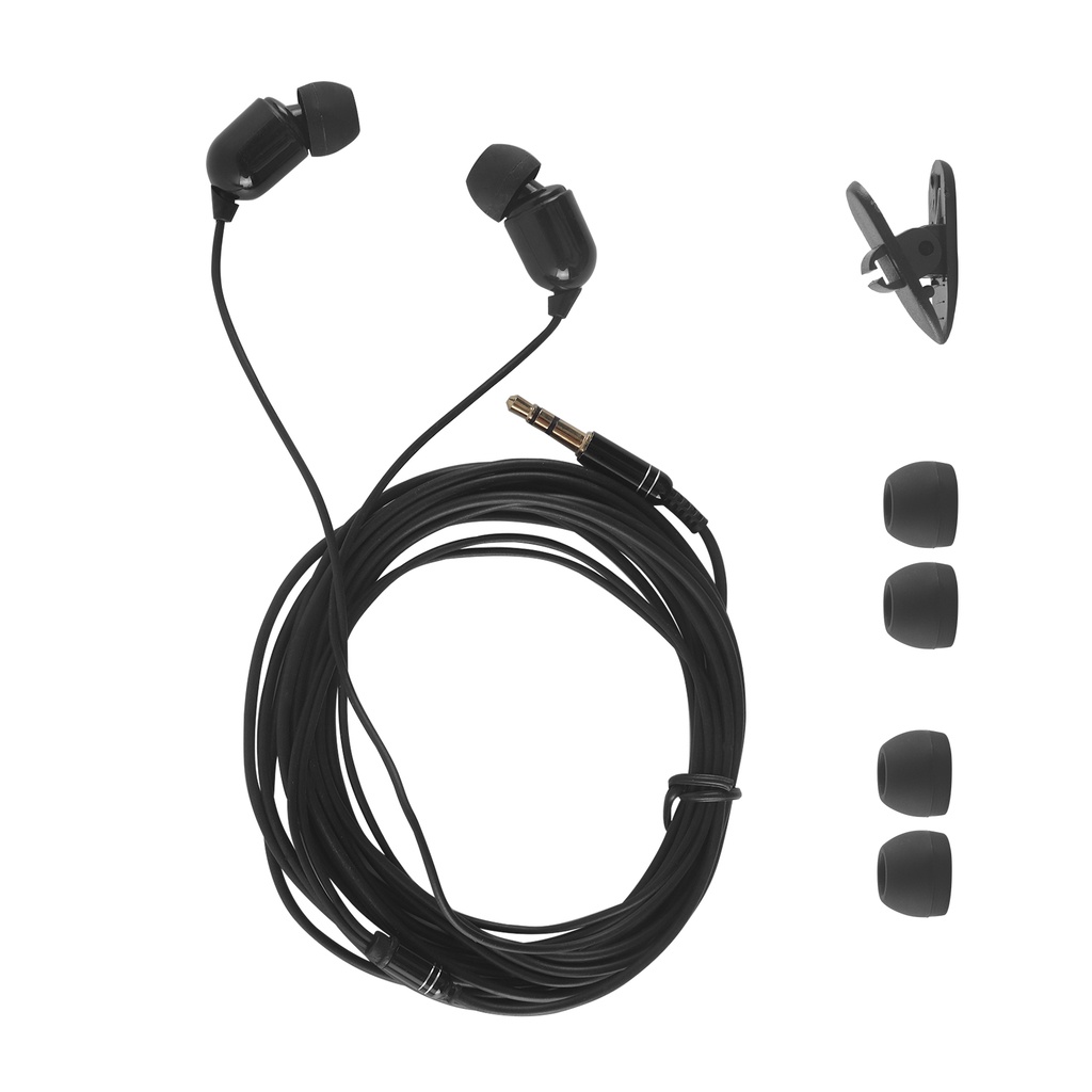 Auriculares intrauditivos con cable de 3M de largo, auriculares con  Monitor, auriculares estéreo de 3,5mm