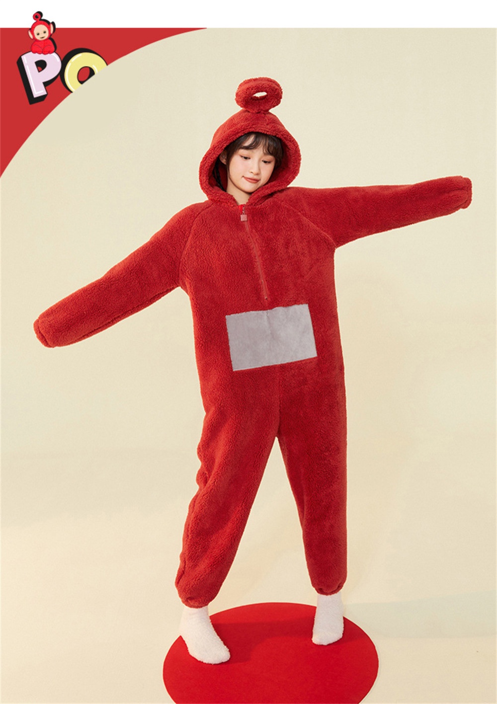 Disfraces Unisex Teletubbies Disi Onesies Lala Cosplay Pijamas Adulto  Pijama Animal Ropa De Dormir Mono