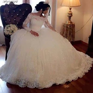 Vestidos de novia de best sale tul ampones