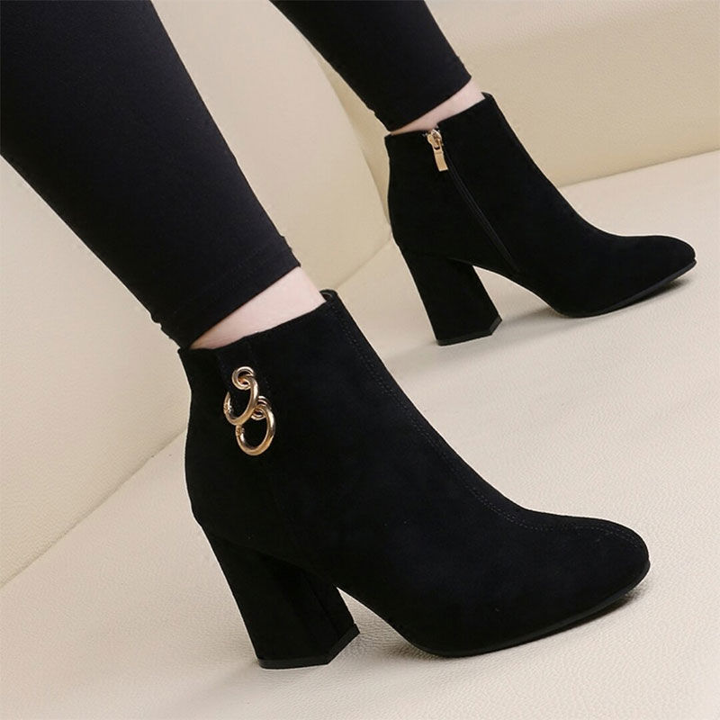 Botas con tacones de mujer hot sale