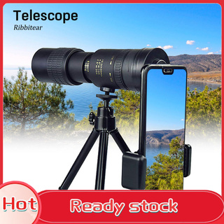 APEXEL-telescopio Monocular potente 80X100 HD, Zoom de largo alcance con  trípode, Clip para teléfono, para caza al aire libre, Camping, turismo