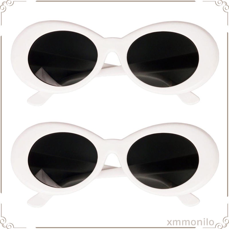 Pares De Lentes De Sol Blancos Estilo Retro Para Mujer/Novedad | Shopee Chile