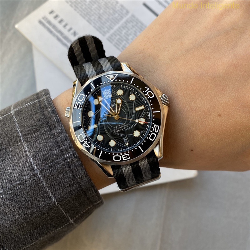 Alta Calidad AAA Marca De Lujo Omega Seamaster Hombres Dise ador