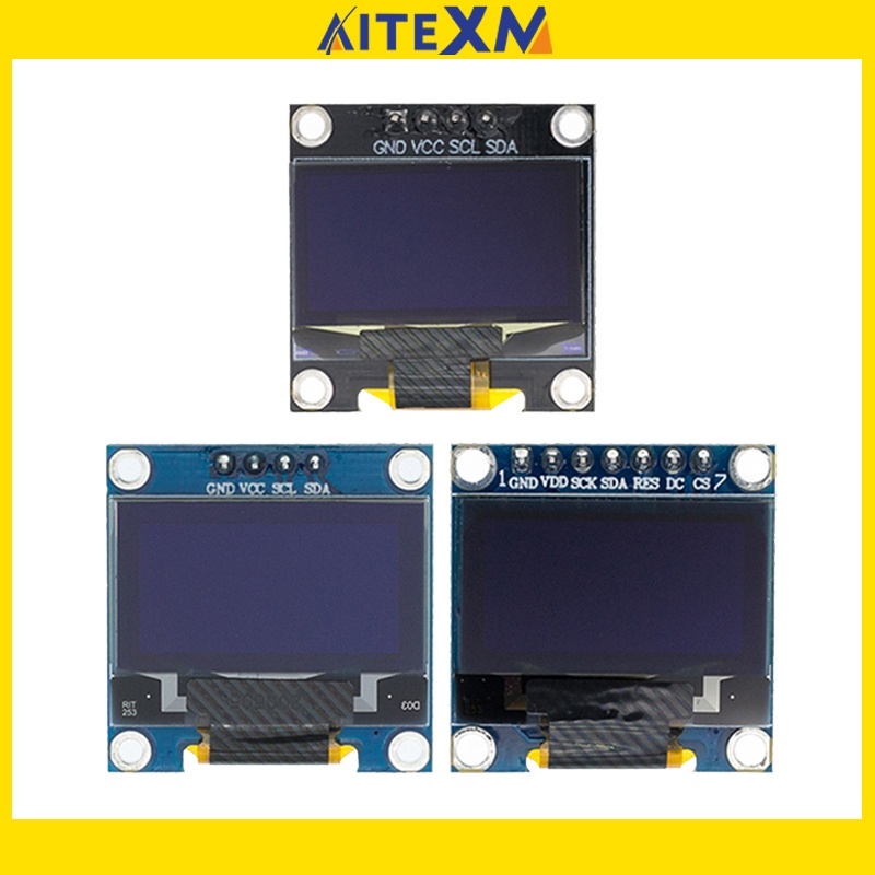 Módulo OLED Para Arduino Módulo De Display OLED De 0.96 Pulgadas, Resolución 128x64 - Compatible Con Interfaz I2C Y SPI, Para Arduino Y Proyectos Electrónicos Módulo OLED 0.96 Arduino
