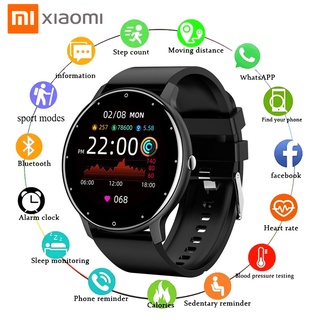 Xiaomi Mijia 2022 Nuevo Reloj Inteligente Para Hombres Pantalla Táctil  Completa Cara De Personalizado Largo Tiempo De Espera IP68 Impermeable Smartwatch  Mujeres MX1