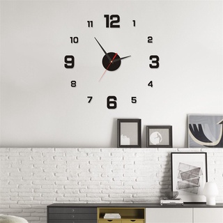 Reloj Gigante De Pared 3d Moda Grande De Cuarzo Y Acrilico