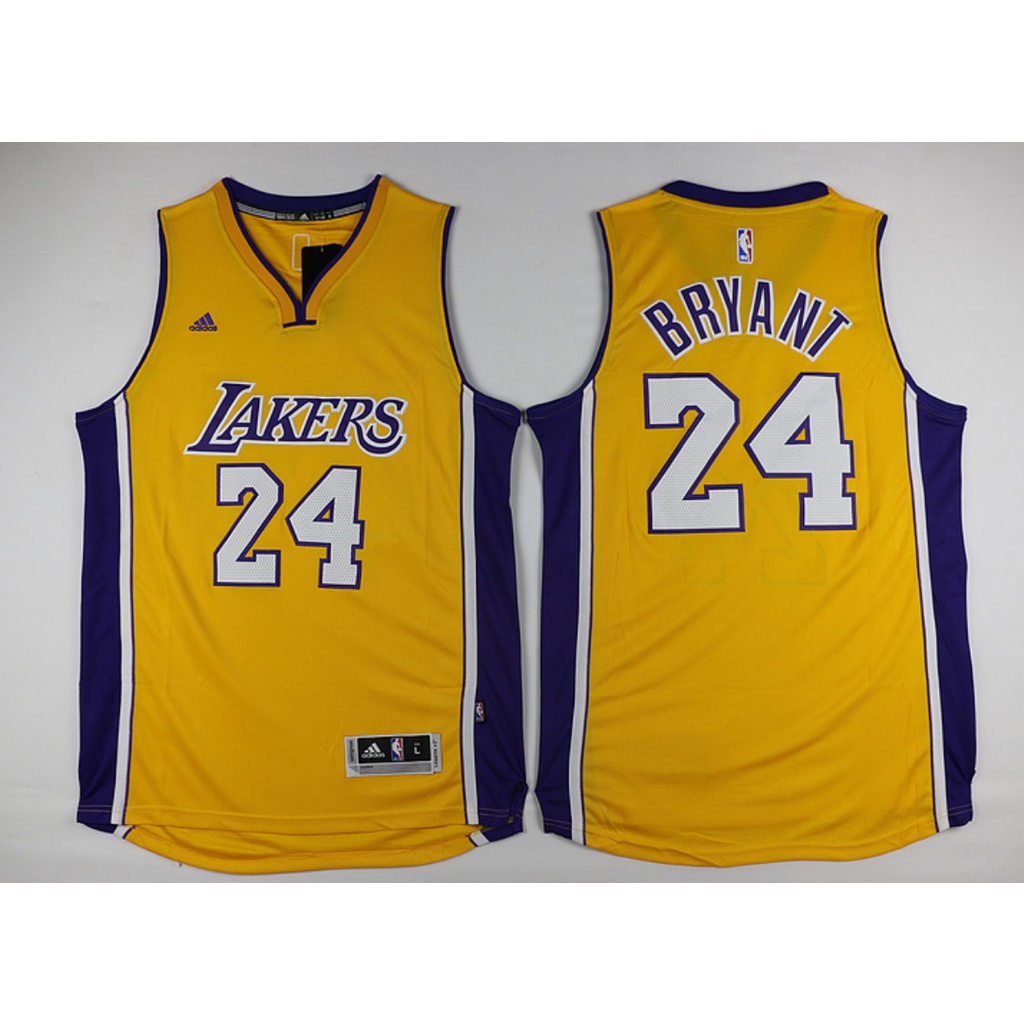 2009-10 Nuevos Hombres Los Angeles Lakers 24 Kobe Bryant R30 Bordado Camisetas De Baloncesto Jersey Amarillo - Shopee Chile