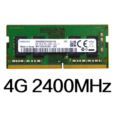 Samsung 4GB DDR4 PC4-2400T 2400Mhz 1Rx16 260Pin Módulo De Memoria