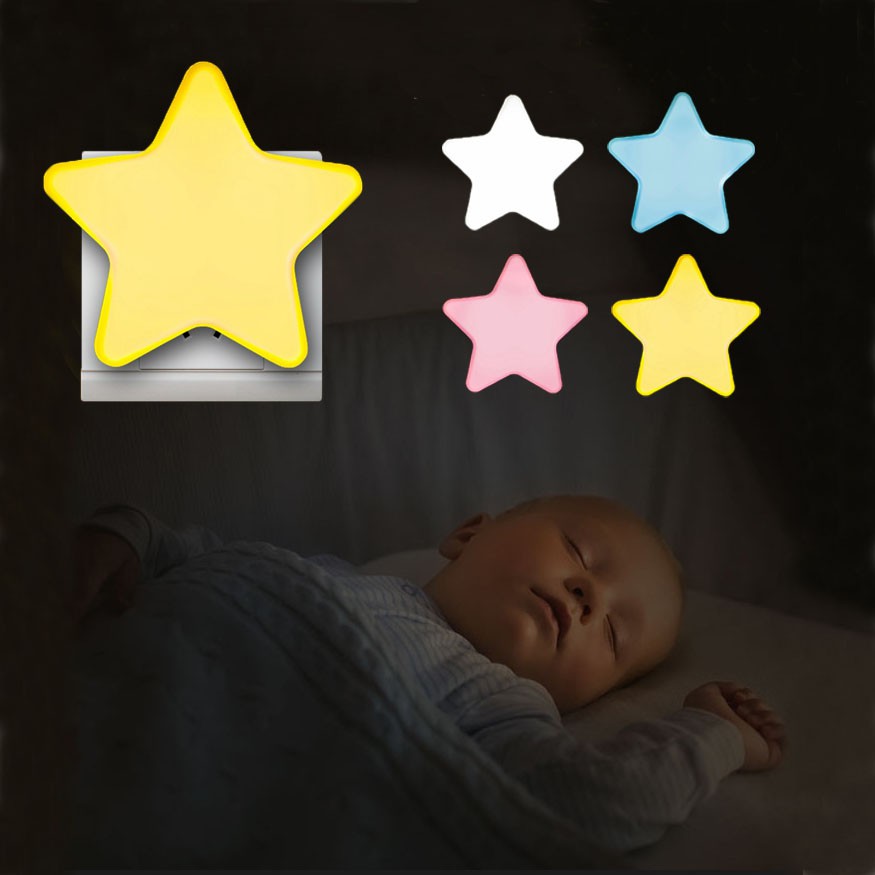 Lamparas Luz Noche Para Bebe Niños Luz Nocturna De Estrellas y