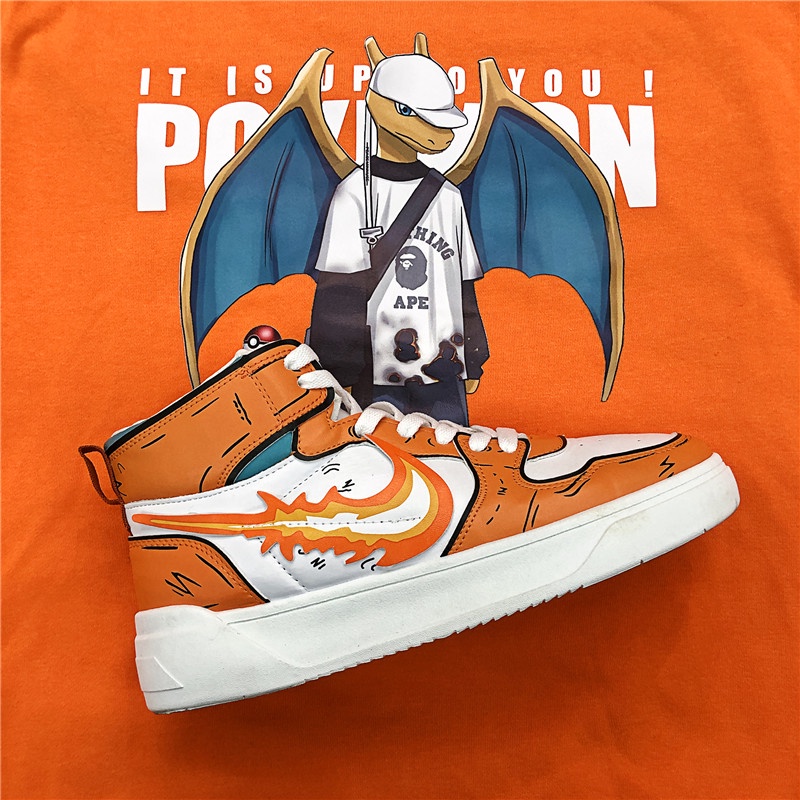 Pokemon 3544 Zapatos De Pareja De Gran Tamaño Charizard Bulbasaur