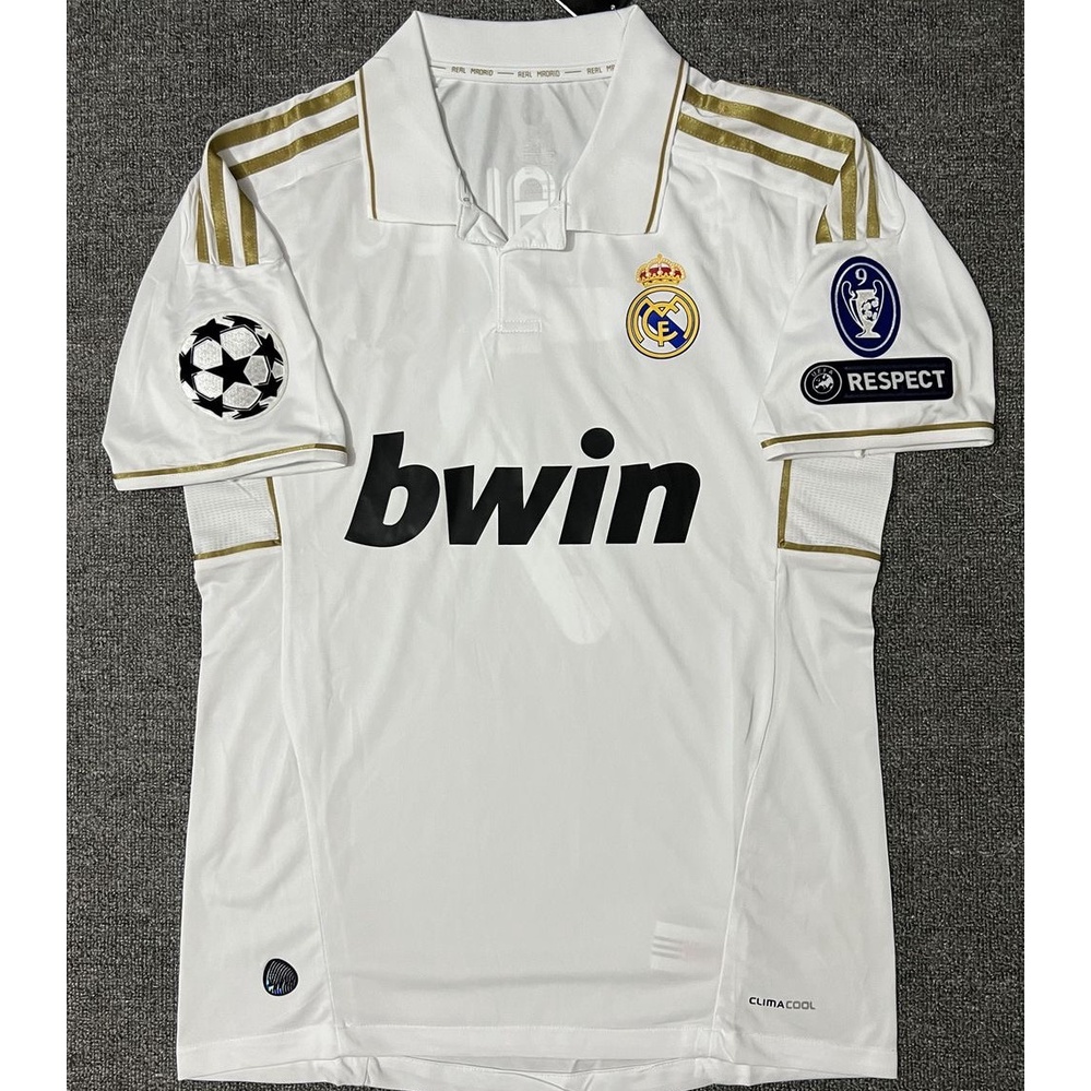 11 12 Polera De Fútbol Real Madrid RONALDO KAKA Adulto Retro | Shopee Chile