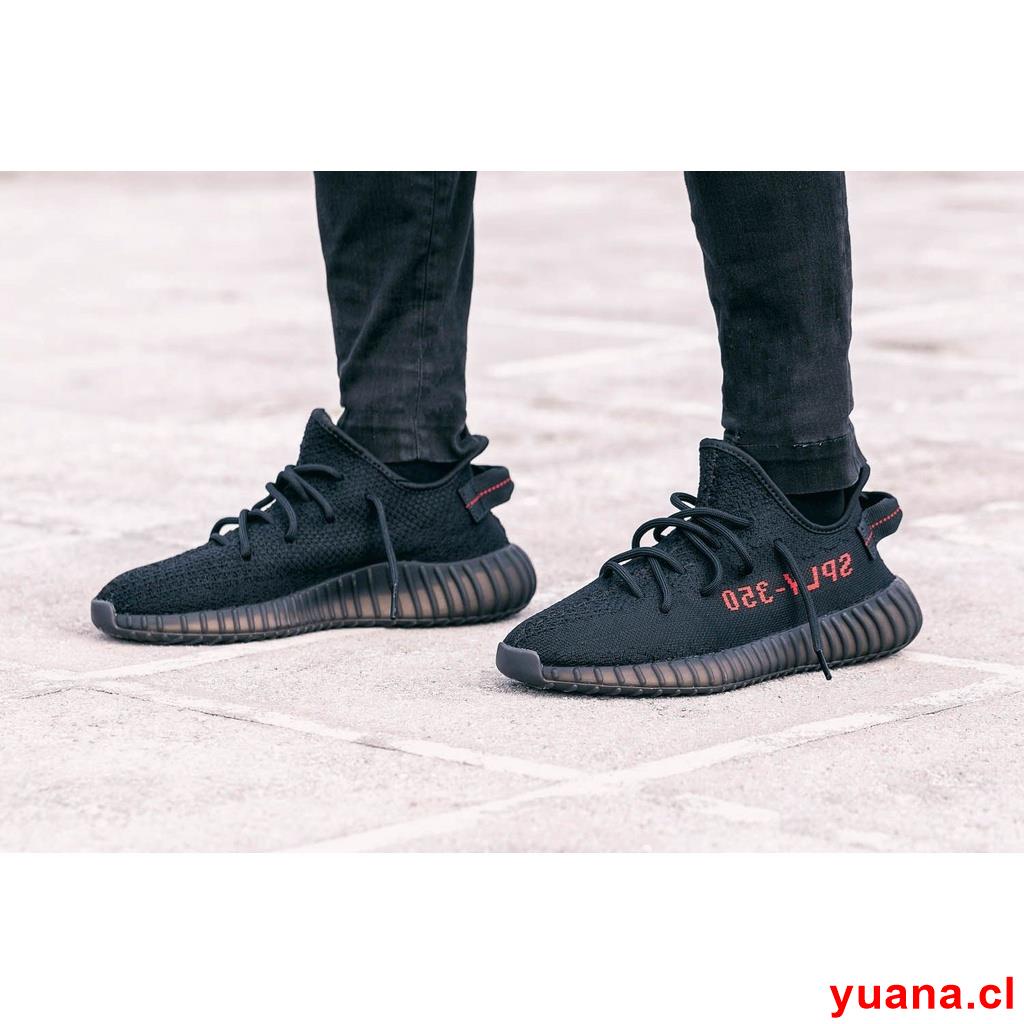 adidas yeezy negras y rojas blanco