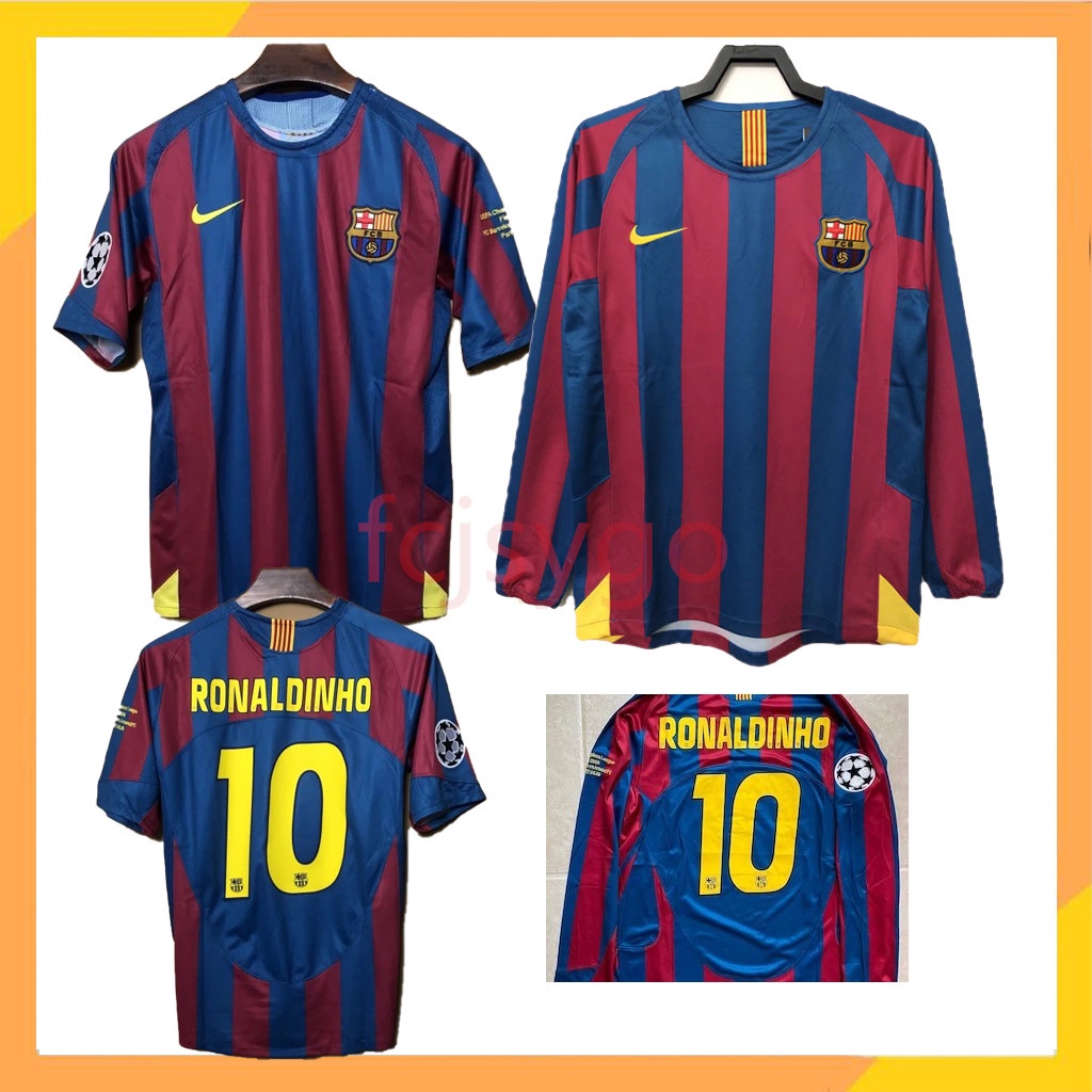 Camiseta de ronaldinho barcelona new arrivals