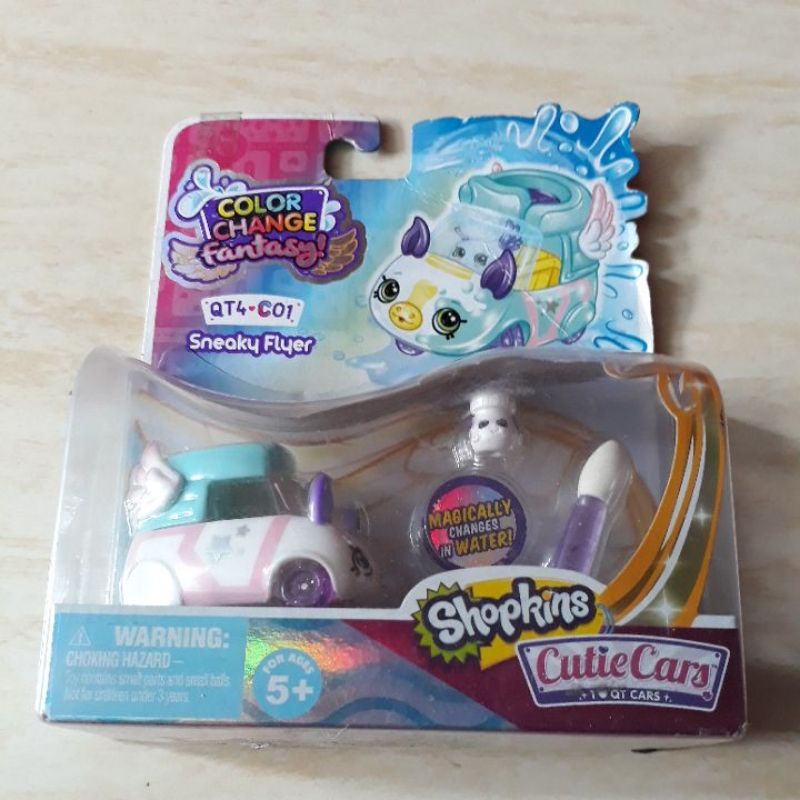 Shopkins Cutie Cars Color Change Fantasy - Sneaky Flyer - QT4-C01