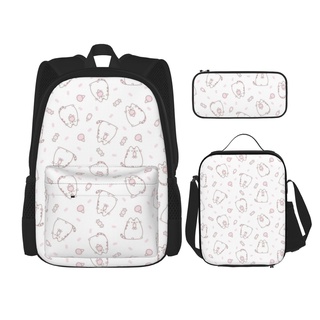  Disney Lilo And Stitch - Juego de mochila para niñas  Juego de  mochila de 4 piezas para niños con bolsa escolar, estuche para lápices,  bolsa de almuerzo y botella de