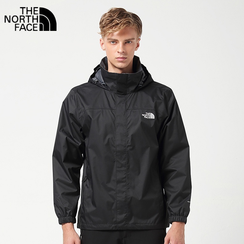 the north face 100 original chaqueta de hombre de las mujeres impermeable chaqueta suelta casual con capucha cortavientos