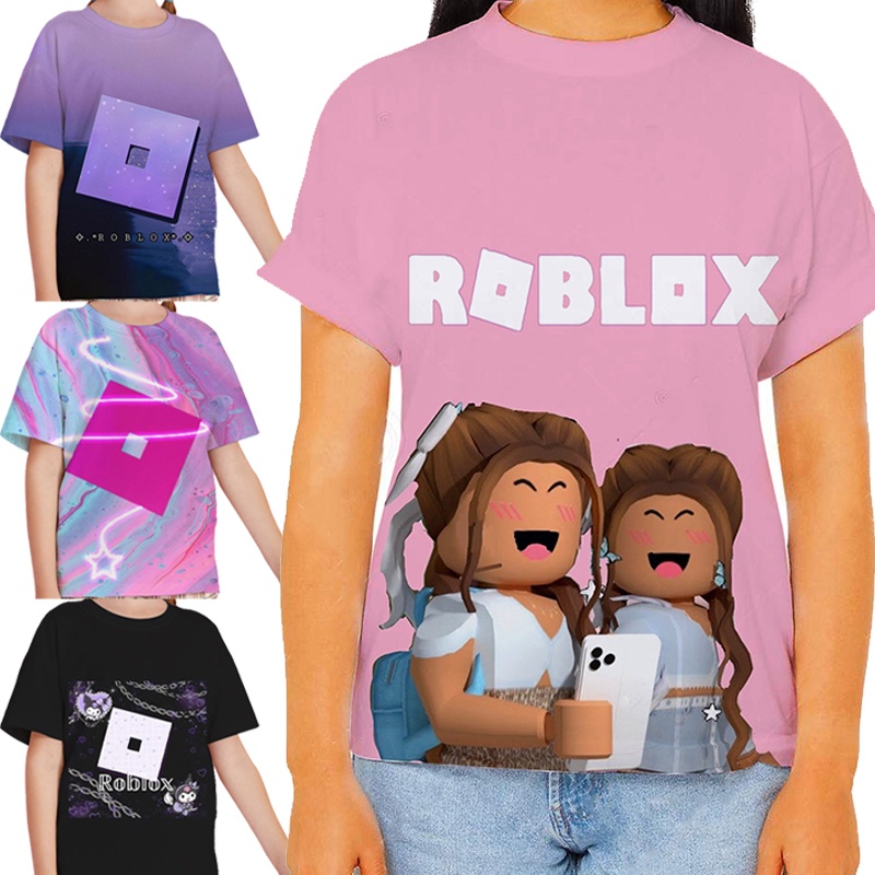 Camisas de 2025 roblox para niñas