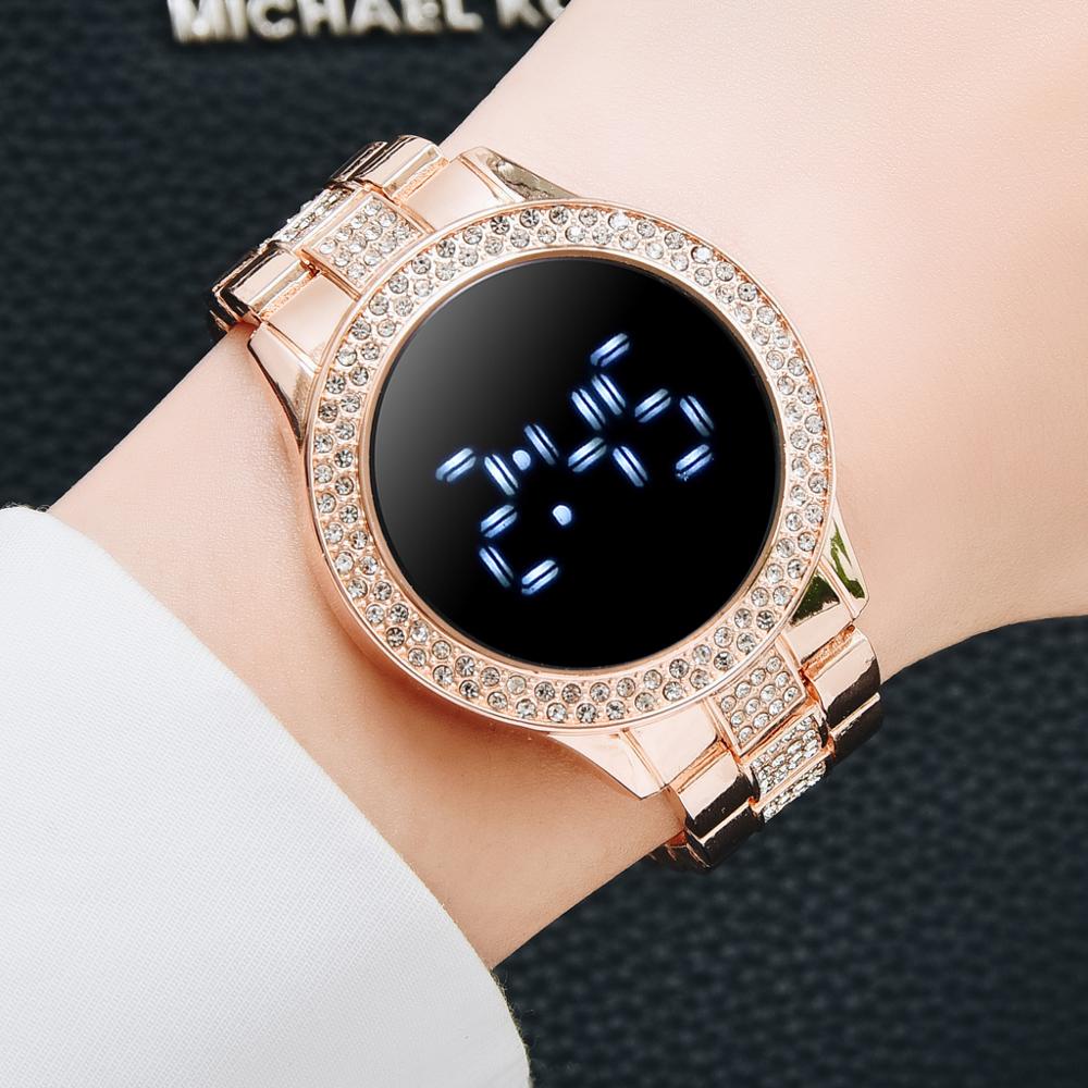 reloj digital mujer