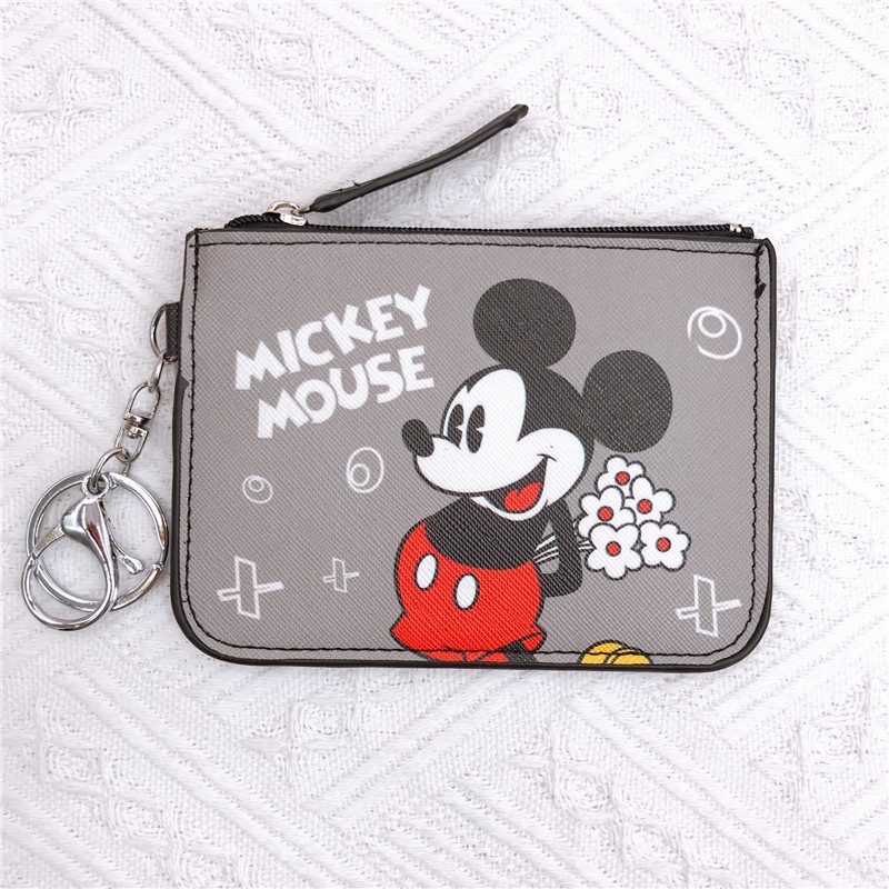 EASTHILL Disney Kawaii Monederos Mickey Titulares De Tarjetas Llaveros Ninos Bolsos Y Al Por Mayor Mini Shopee Chile